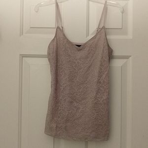 Mauve lace cami